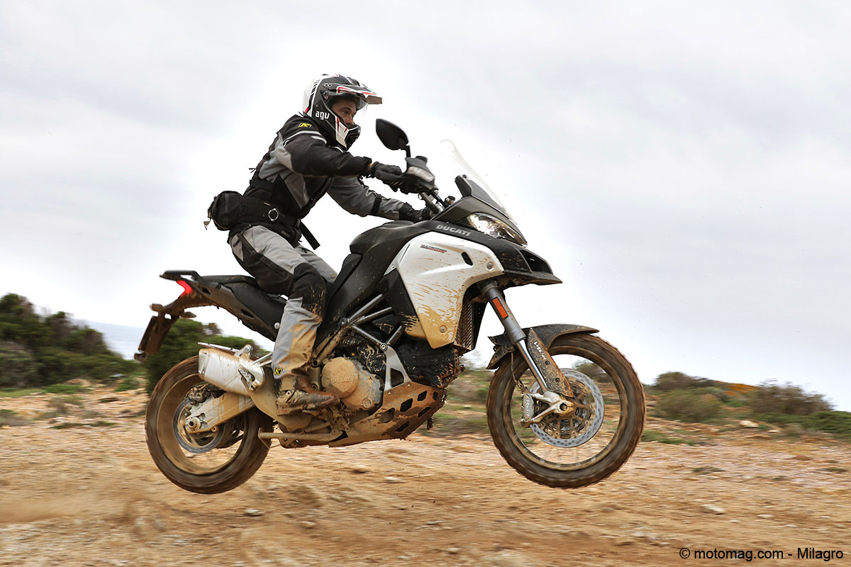 Ducati Multistrada 1200 Enduro : sortie de route (...)