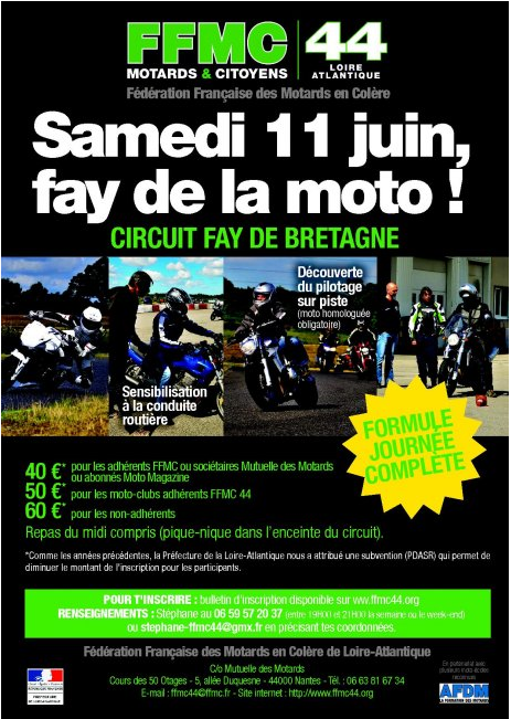 Journée « Faites de la moto » à Fay-de-Bretagne (...)
