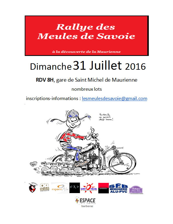 Rallye des Meules de Savoie à Saint-Michel-de-Maurienne (...)