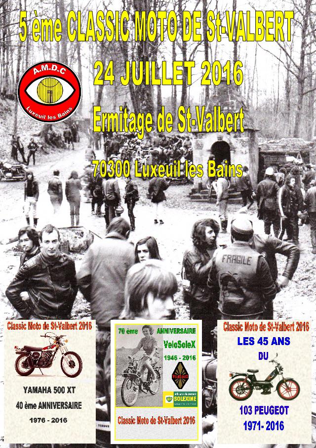 Classic moto de Saint-Valbert à Luxeuil-les-Bains (...)