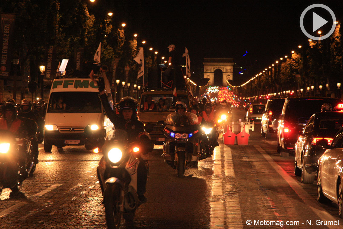 Nuit 2-roues à Paris : le succès, preuve de la colère des (...)