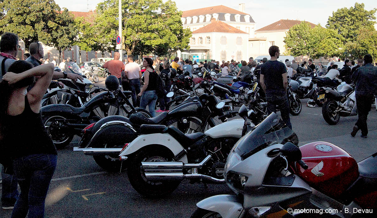 La Nuit deux roues rassemble 200 motards à Limoges (...)