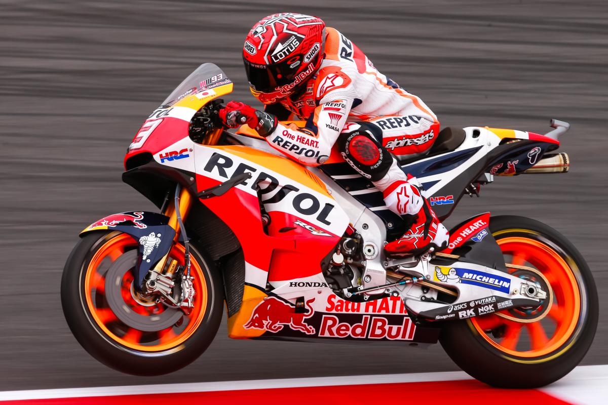 MotoGP : Marquez gagne en Aragon et fonce vers le (...)