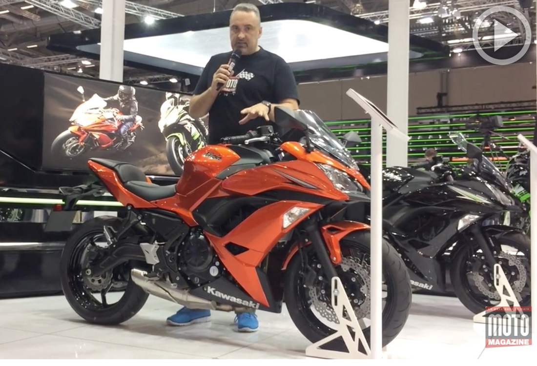 Nouveautés Kawasaki : Z1000SX et Ninja 650 en vidéo