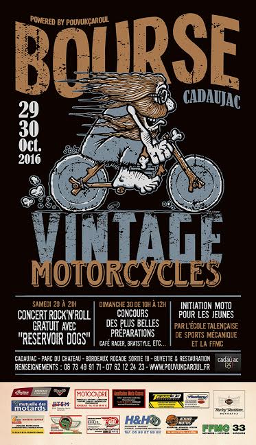 Bourse Vintage motorcycles à Cadaujac (33)