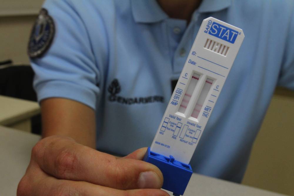 Sécurité Routière: un deuxième test salivaire pour détecter la drogue
