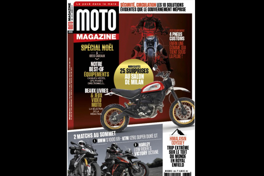 Le Moto Magazine n°333 de décembre 2016/janvier 2017 est (...)