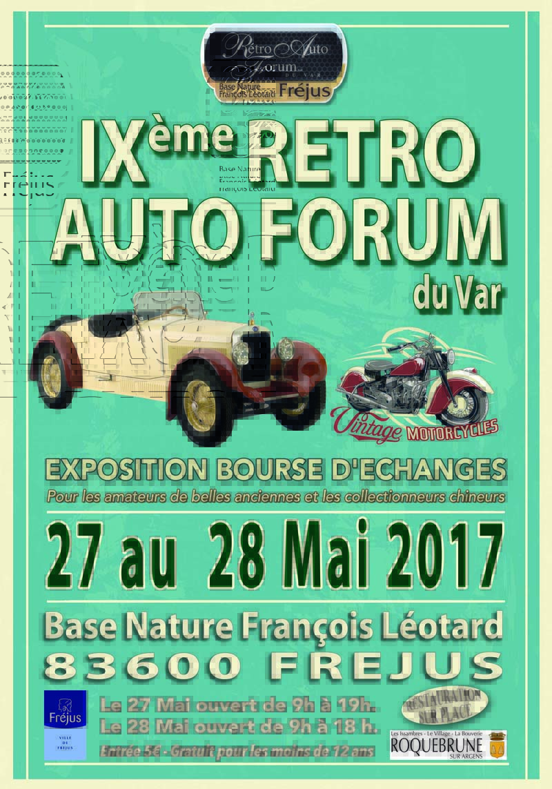 Salon Rétro moto auto forum à Fréjus (83)
