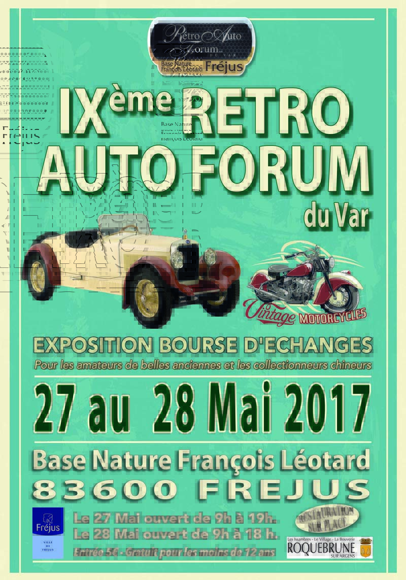 Salon Rétro moto auto forum à Fréjus (83)