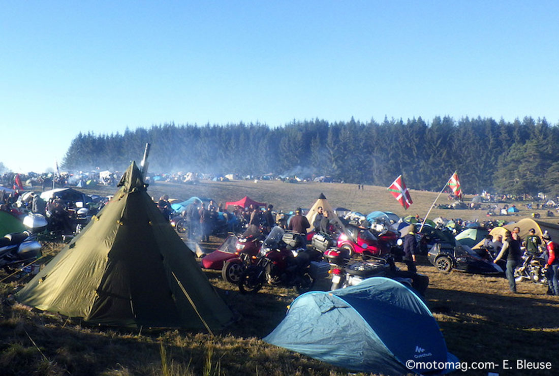 Hivernale des Millevaches 2016 (Corrèze) : 3 000 motards (...)