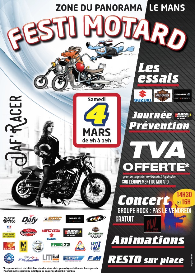 2e édition du salon moto Festi motard au Mans (...)