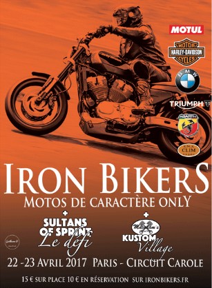 Iron Bikers 2017 sur le Circuit Carole (93)