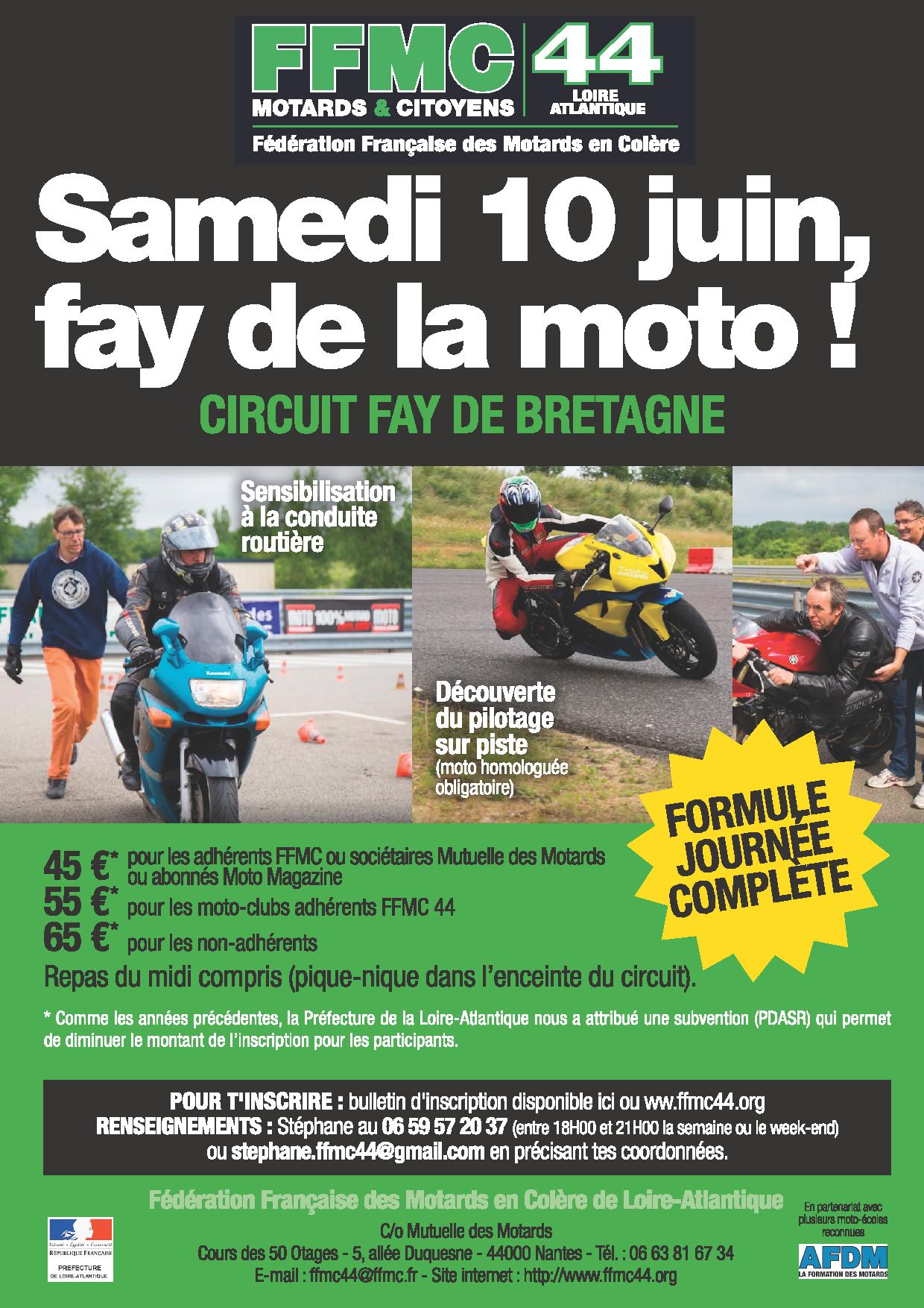Journée « Faites de la moto » sur le circuit de (...)