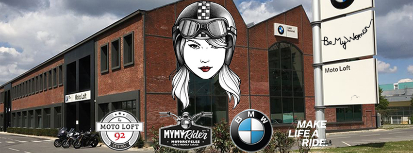 be my woman chez BMW Motorrad Gennevilliers