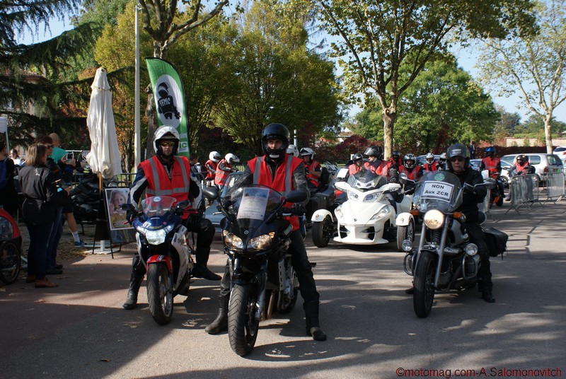 Rhône : les motards se mobilisent contre la mucoviscidose