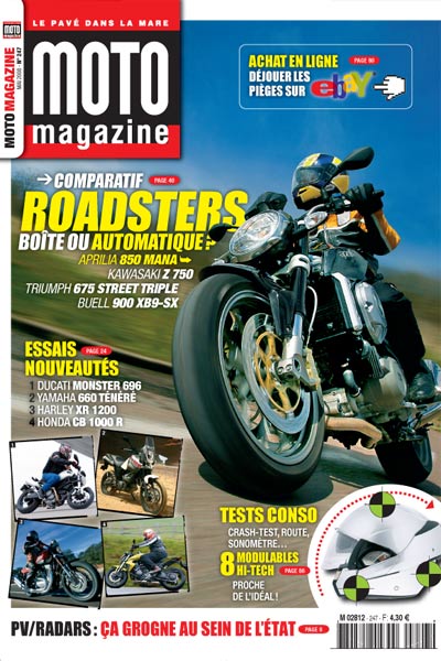 Moto Magazine n°247 - Mai 2008