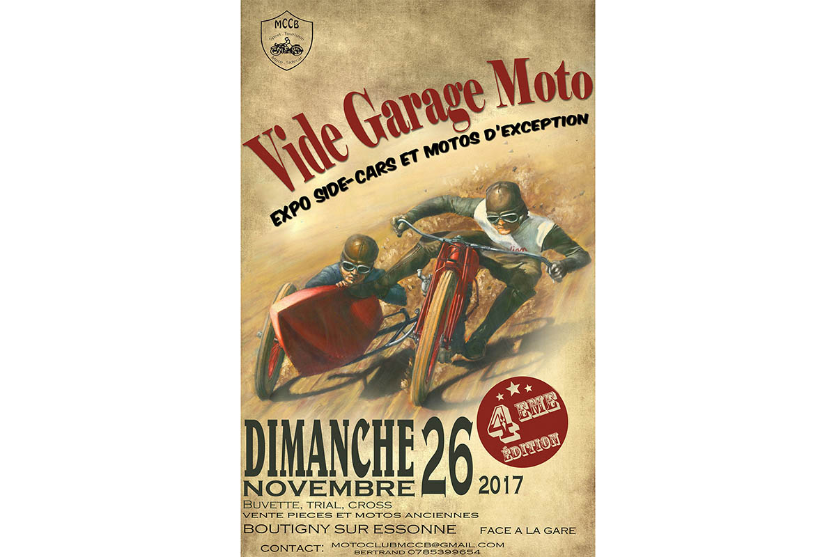 Vide-garage moto de Boutigny-sur-Essonne (91)