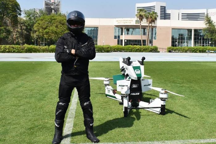 La police de Dubaï va se mettre à la moto volante