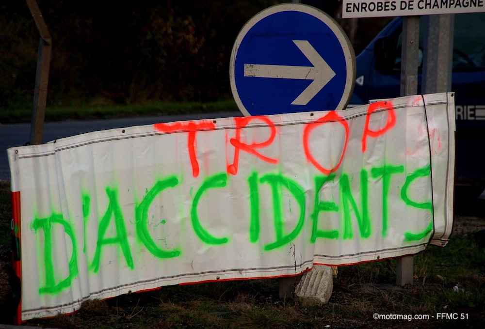La FFMC Marne demande des ronds-points à la Veuve (...)