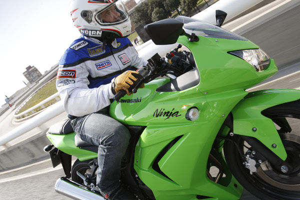 Kawasaki 250 Ninja R : vrai caractère