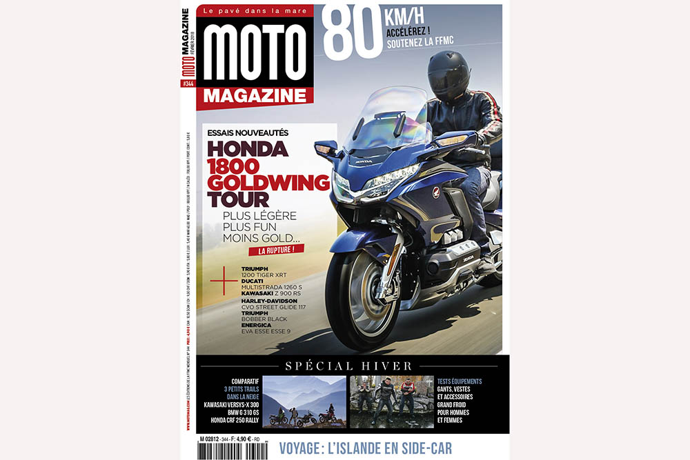 Le numéro 344 de Moto Magazine (février 2018) est (...)