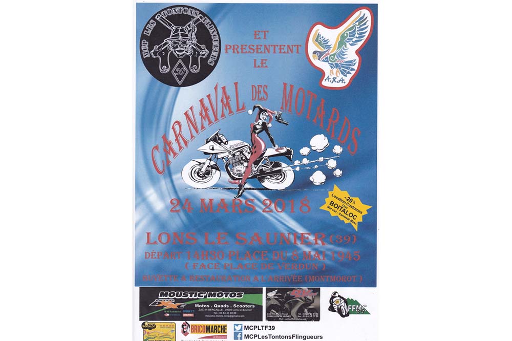 Carnaval des motards de Lons-le-Saunier (39)
