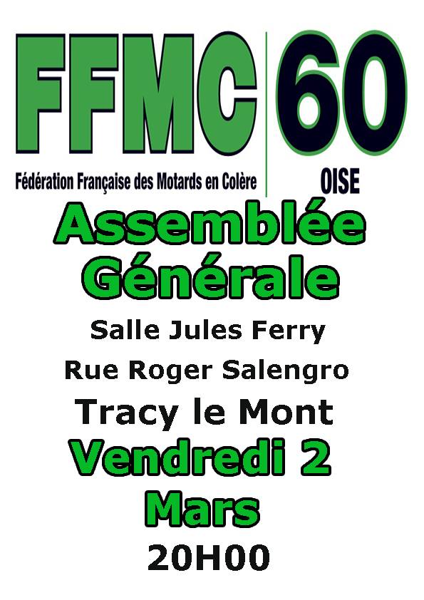 Assemblée générale de la FFMC 60