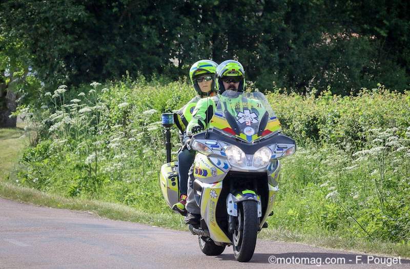 Côte-d'Or : la moto au service de l'urgence