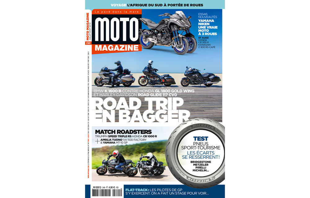 Le numéro 349 de Moto Magazine (juillet-août 2018) est en (...)