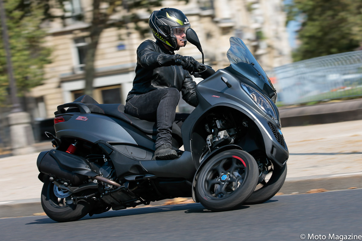 Essai Piaggio MP3 350 et 500 HPE: Premier test des nouveaux MP3