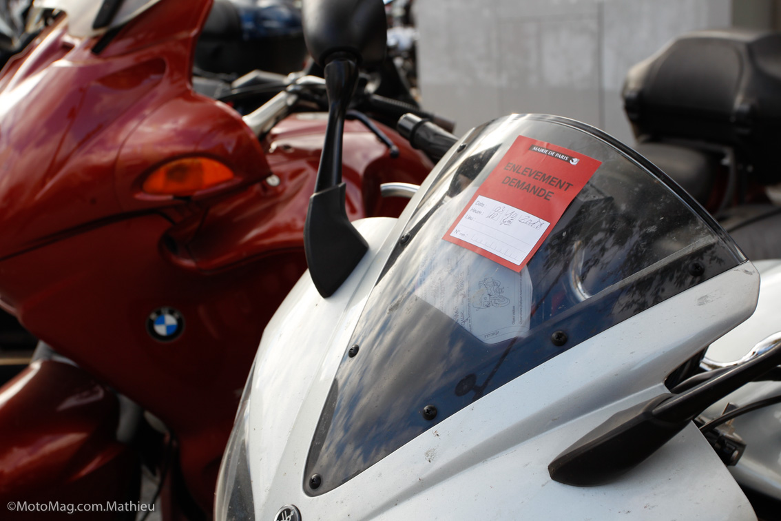 Salon de la moto de Paris 2018 : stationnement (...)