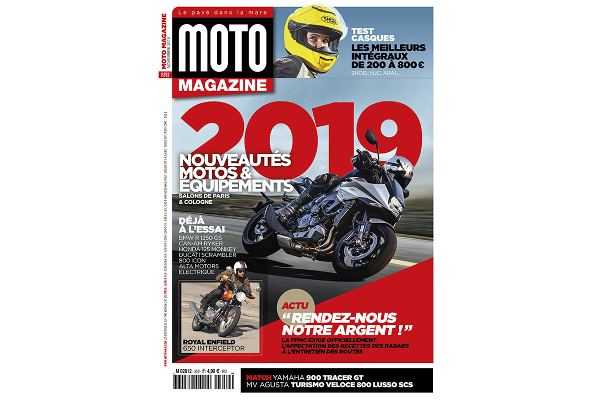 Le numéro 352 de Moto Magazine (novembre 2018) est en (...)