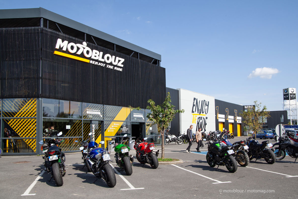 Commerce : Motoblouz ouvre son premier magasin