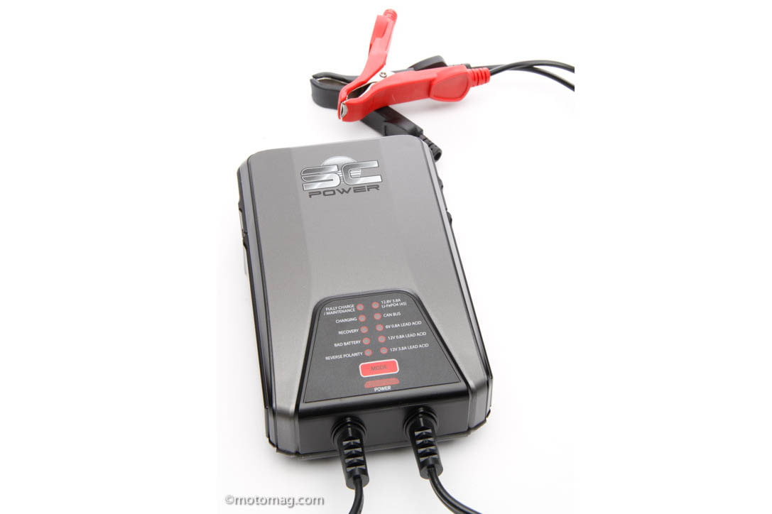 Test chargeur de maintenance SC Power SC38