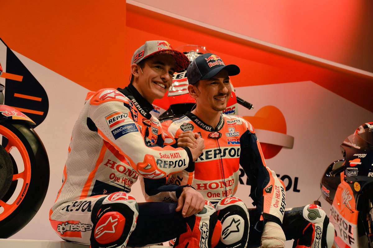 MotoGP : Honda présente son équipe (Marquez/Lorenzo) pour (...)