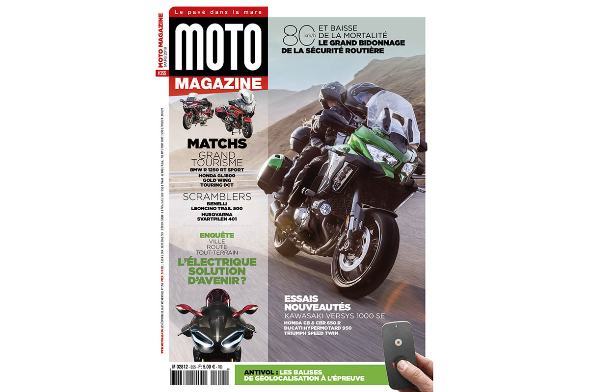 Le Moto Magazine n°355 (mars 2019) est en kiosque