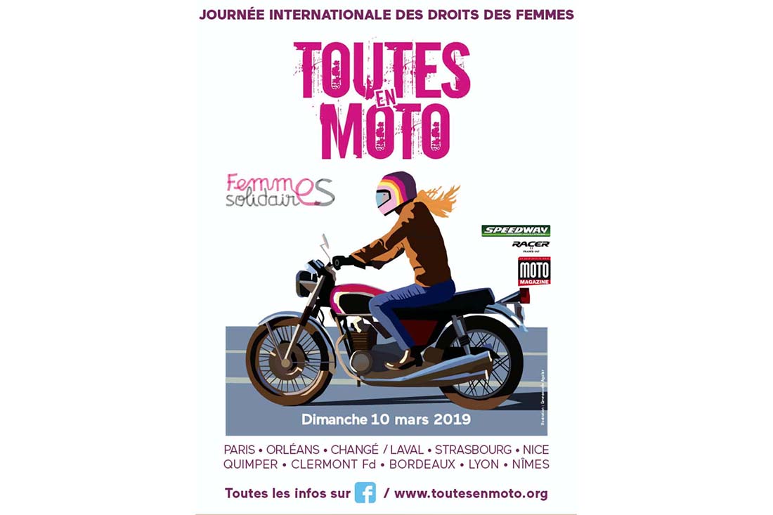 Droits des femmes : "Toutes en moto" fête sa 10e (...)