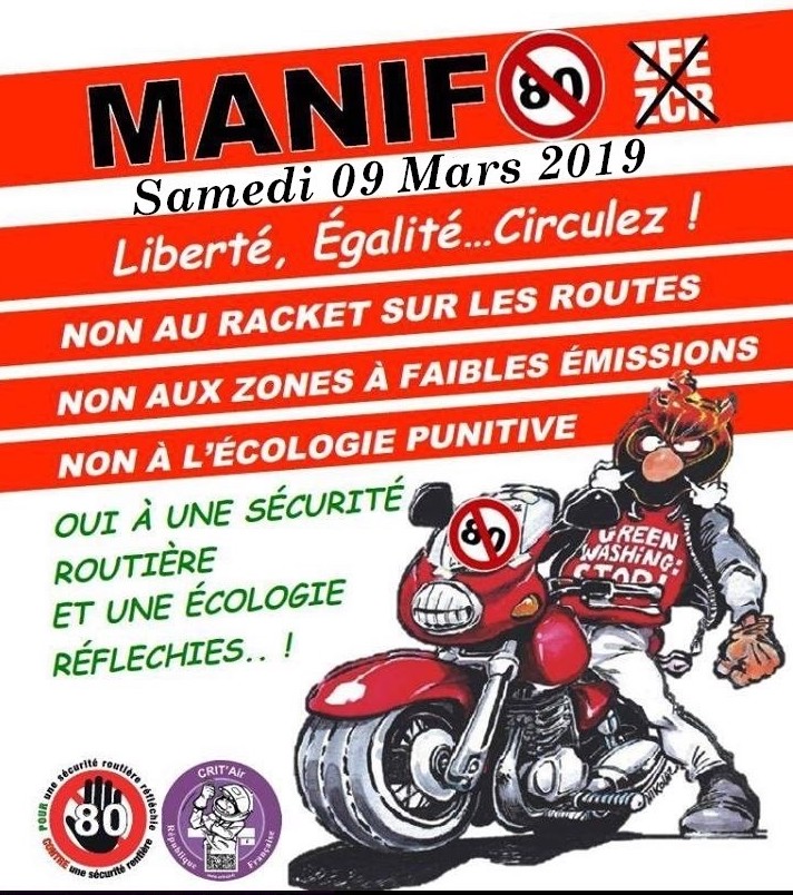 Manifestation de la FFMC 11 à Narbonne pour une vraie (...)