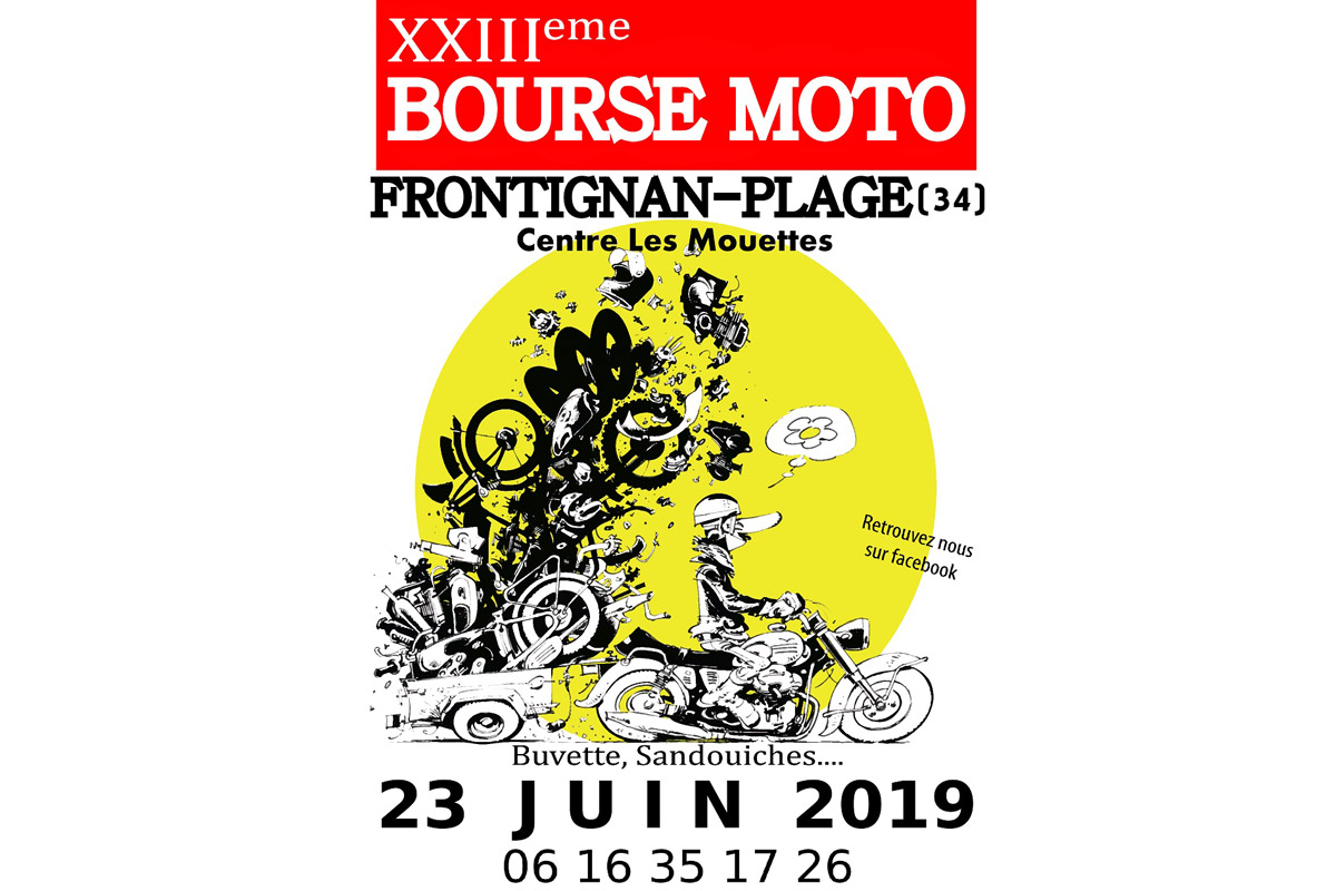 23e bourse moto de Frontignan-Plage (Hérault)