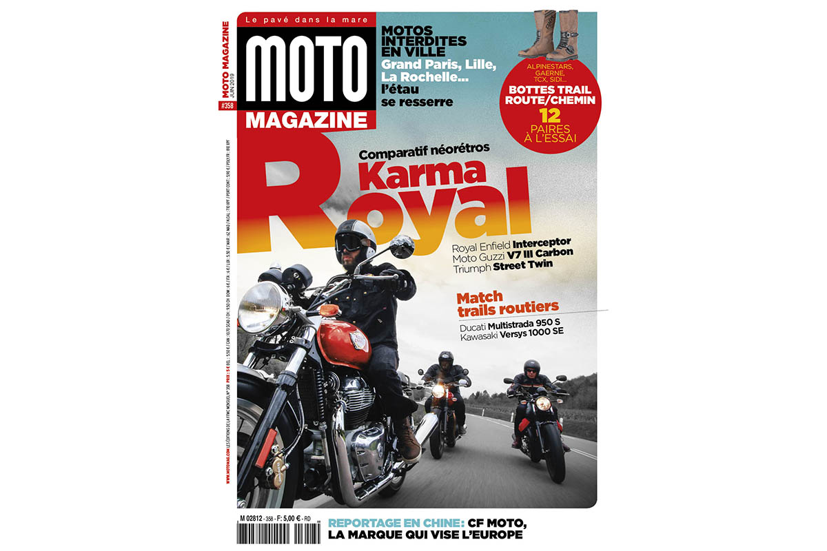 Le Moto Magazine n°358 (juin 2019) est en kiosque