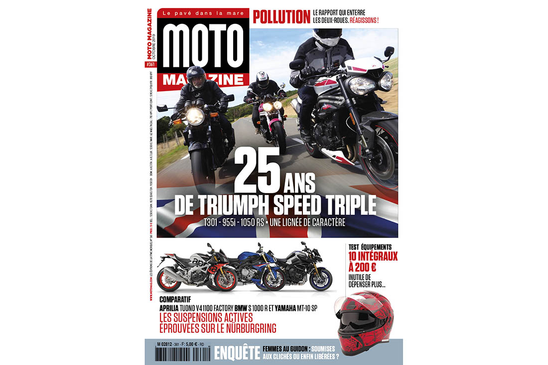 Le Moto Magazine n°361 (octobre 2019) est en kiosque