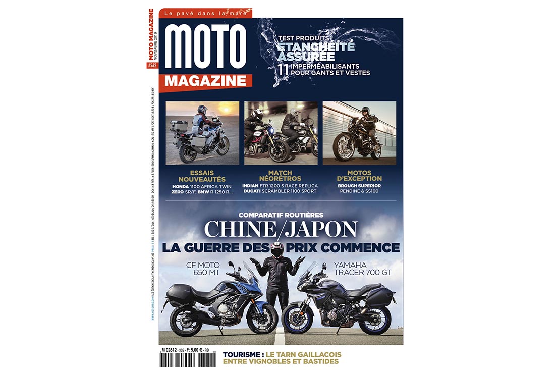 Le Moto Magazine 362 (novembre 2019) est en kiosque