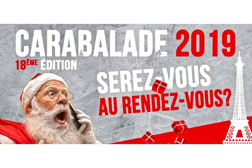 Carabalade parisienne de Noël le 19 décembre