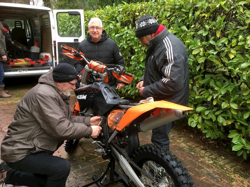 [NOSTALGIE] L'Enduro 100 %Vintage de Xavier (...)