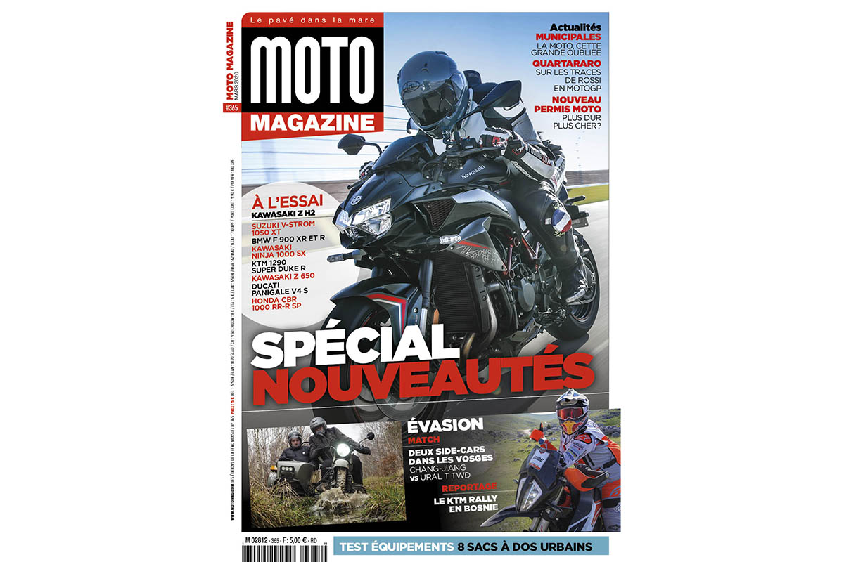 Le Moto Magazine n°365 de mars 2020 est en kiosque