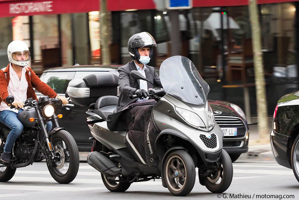 Fin du port du masque à moto à Paris : une nouvelle (...)