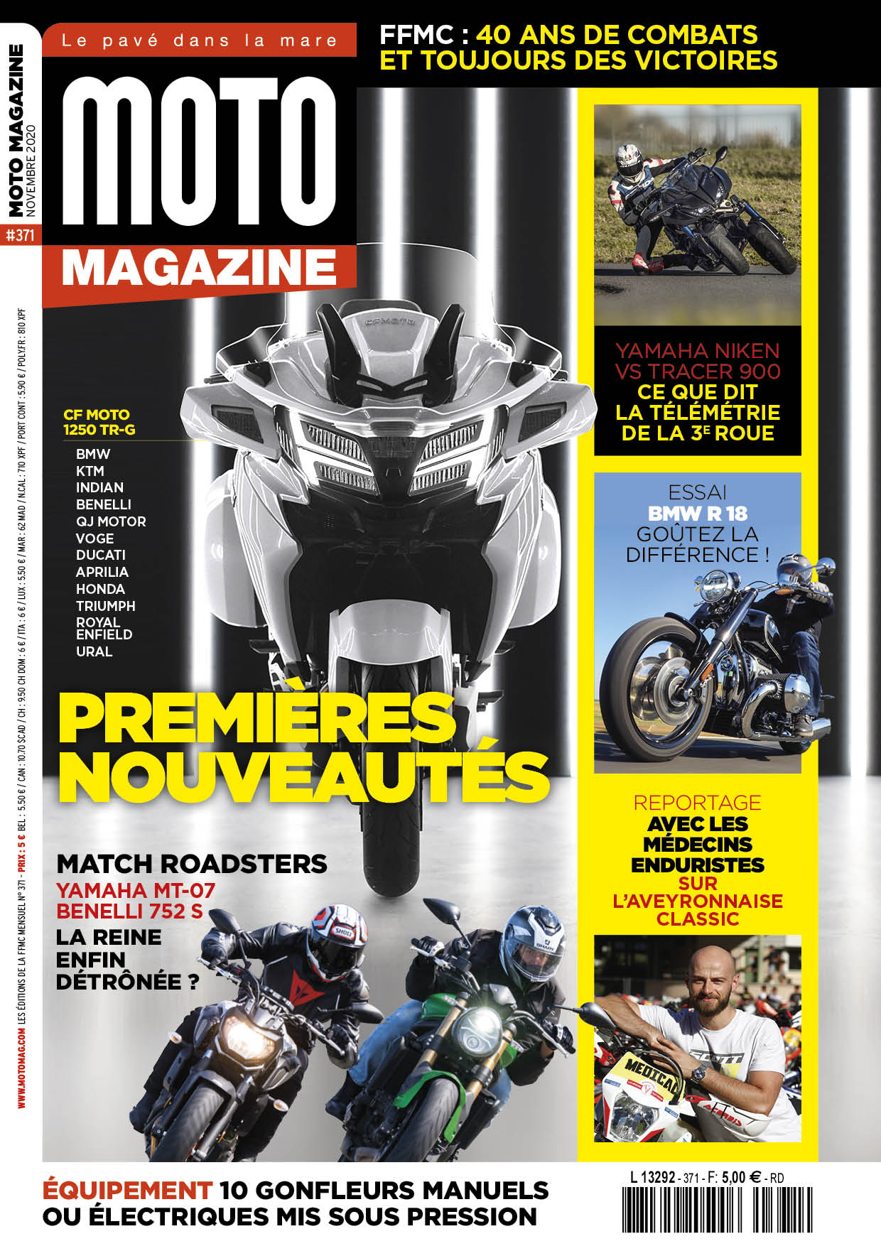 Le Moto Magazine 371 de novembre 2020 est en (...)