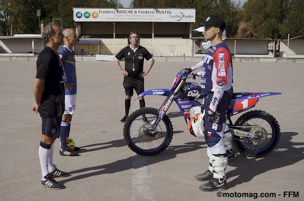 Football vs moto : il fallait bien le Motoball pour les (...)