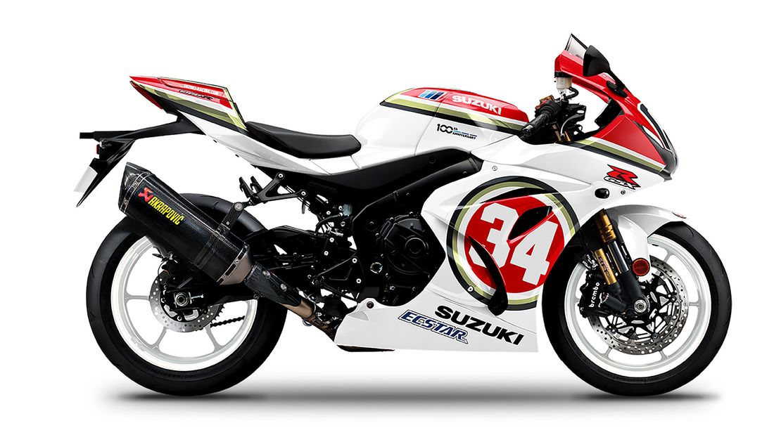 Des Suzuki GSX-R 1000 "Legend Edition" en (...)
