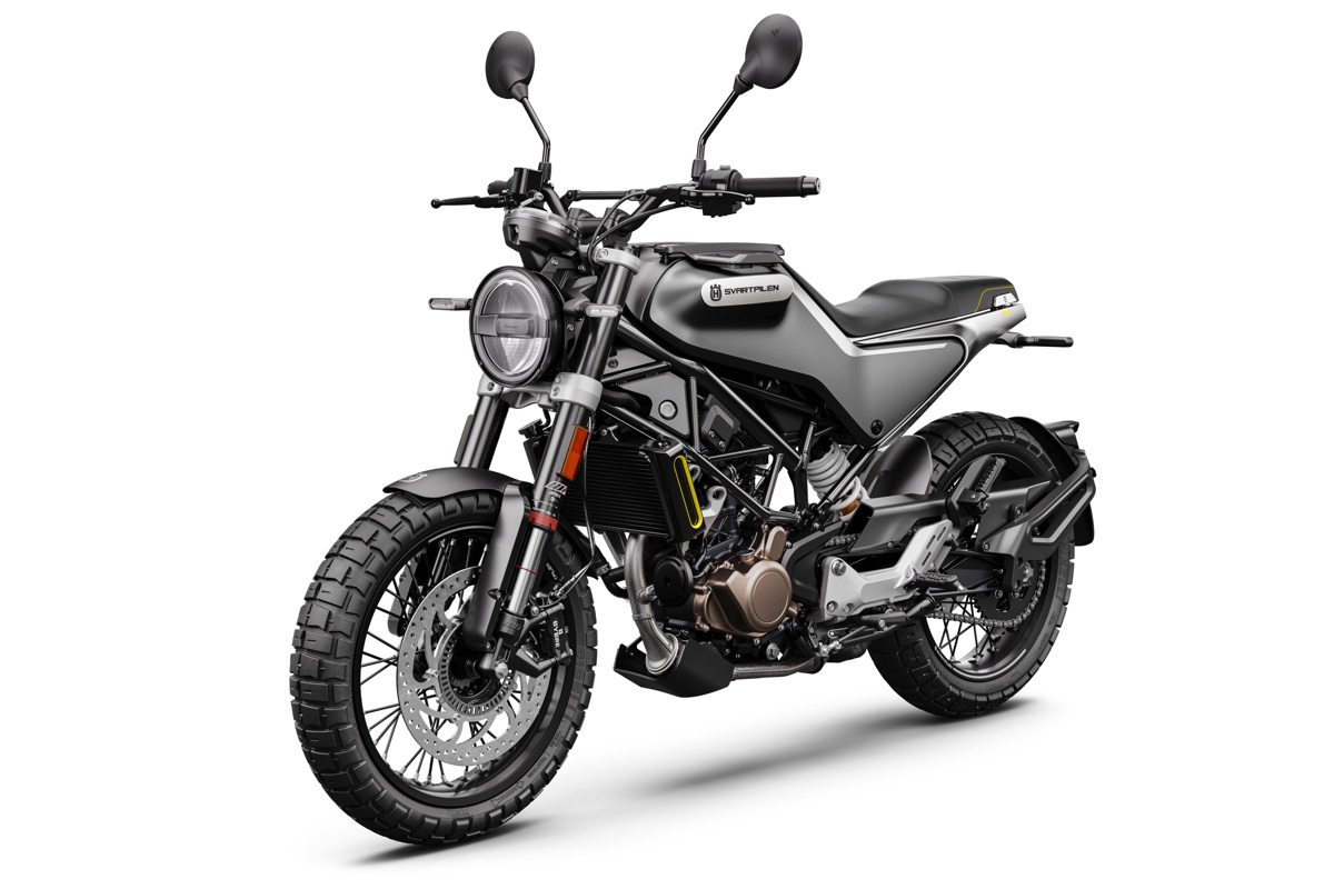 La Svartpilen 125 intègre la gamme Husqvarna